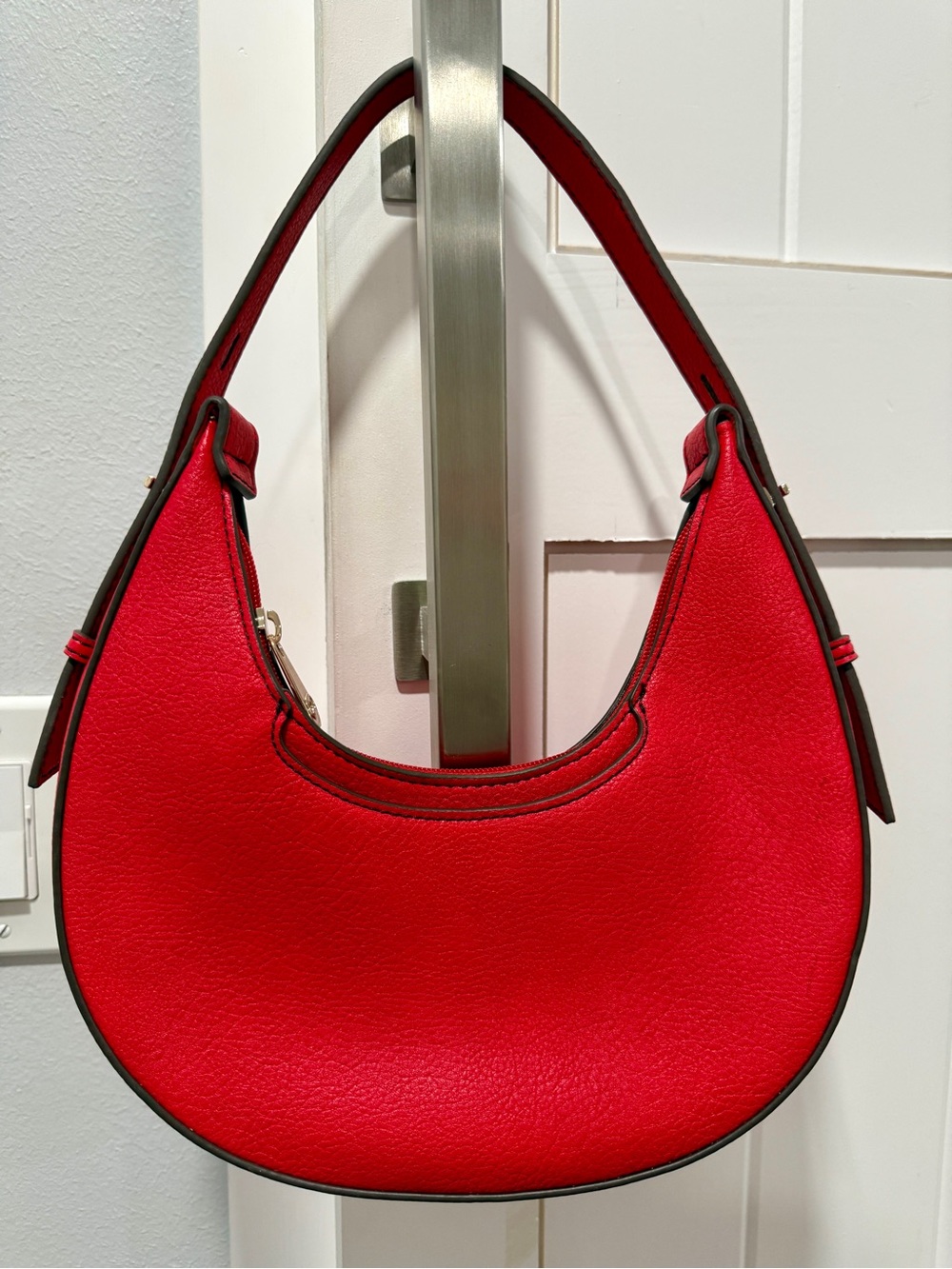Red Liz Claiborne Crescent Shoulder Bag - Women